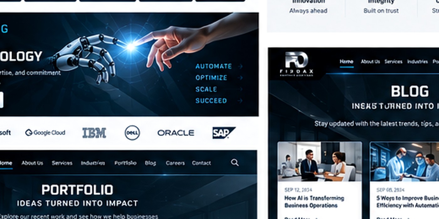 Transforming businesses with technology
